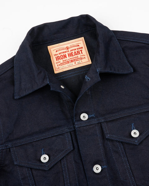 Iron Heart 14oz IH-526J-142ib selvedge type 3 jacket available at Rugged Gentlemen Shoppe