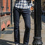 Iron Heart IH-555N 17oz natural indigo selvedge denim jeans available at Rugged Gentlemen Shoppe