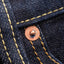 Iron Heart IH-555N 17oz natural indigo selvedge denim jeans available at Rugged Gentlemen Shoppe