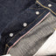 Iron Heart IH-555S-18 in 18oz vintage selvedge denim jeans available at Rugged Gentlemen Shoppe