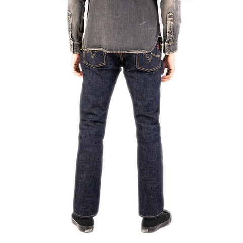 Iron Heart IH-555S-18 in 18oz vintage selvedge denim jeans available at Rugged Gentlemen Shoppe
