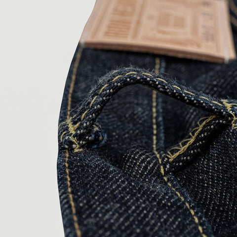 Iron Heart IH-555S-21 in 21oz selvedge denim jeans available at Rugged Gentlemen Shoppe