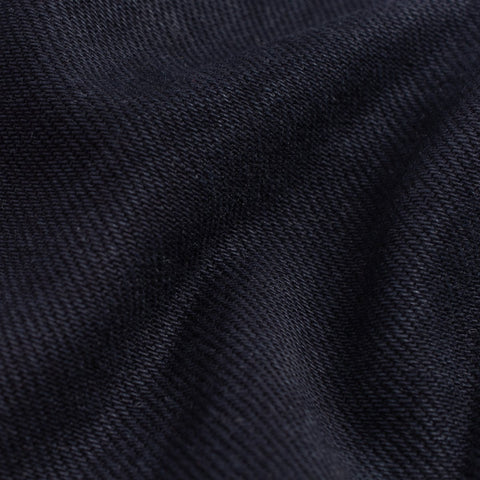 Iron Heart IH-555S-21od in 21oz indigo overdyed black selvedge denim jeans available at Rugged Gentlemen Shoppe