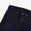Iron Heart IH-555S-21od in 21oz indigo overdyed black selvedge denim jeans available at Rugged Gentlemen Shoppe