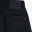 Iron Heart IH-555S-SB in 21oz superblack non-fade  selvedge denim jeans available at Rugged Gentlemen Shoppe