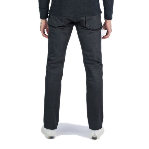 Iron Heart IH-555S-SB in 21oz superblack non-fade  selvedge denim jeans available at Rugged Gentlemen Shoppe