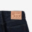 Iron Heart IH-555S-SLBod 16oz slubby selvedge indigo overdyed black denim jeans available at Rugged Gentlemen Shoppe