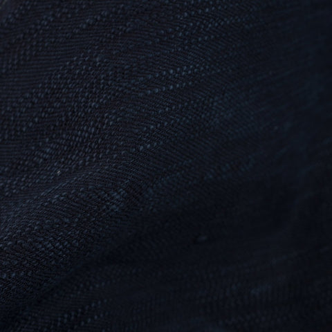 Iron Heart IH-555S-SLBod 16oz slubby selvedge indigo overdyed black denim jeans available at Rugged Gentlemen Shoppe