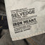 Iron Heart IH-634S in 21oz selvedge denim jeans available at Rugged Gentlemen Shoppe