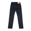 Iron Heart IH-634S-B in 21oz indigo overdyed black selvedge denim jeans available at Rugged Gentlemen Shoppe
