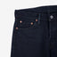 Iron Heart IH-634S-B in 21oz indigo overdyed black selvedge denim jeans available at Rugged Gentlemen Shoppe
