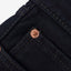 Iron Heart IH-634S-B in 21oz indigo overdyed black selvedge denim jeans available at Rugged Gentlemen Shoppe