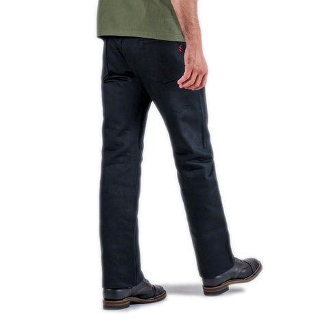 Iron Heart IH-634S-SB in 21oz superblack non-fade selvedge denim jeans available at Rugged Gentlemen Shoppe