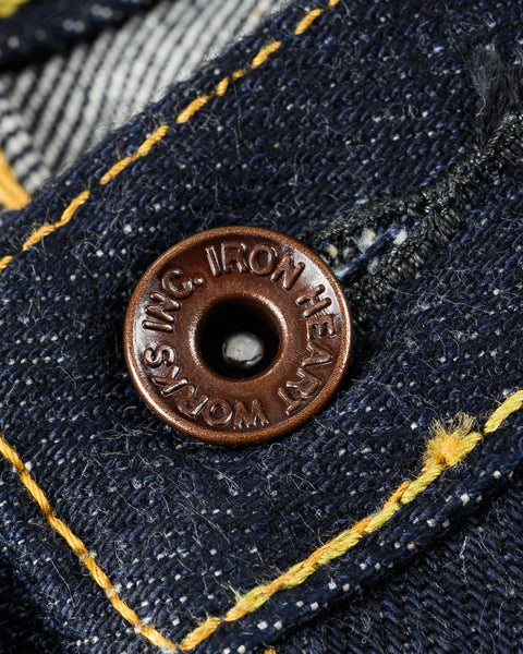 Iron Heart IH-634S-UHR 21/23oz selvedge denim jeans available at Rugged Gentlemen Shoppe