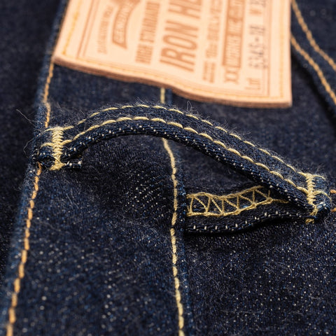 Iron Heart IH-634S-18 in 18oz vintage selvedge denim jeans available at Rugged Gentlemen Shoppe