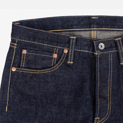 Iron Heart IH-634S-18 in 18oz vintage selvedge denim jeans available at Rugged Gentlemen Shoppe