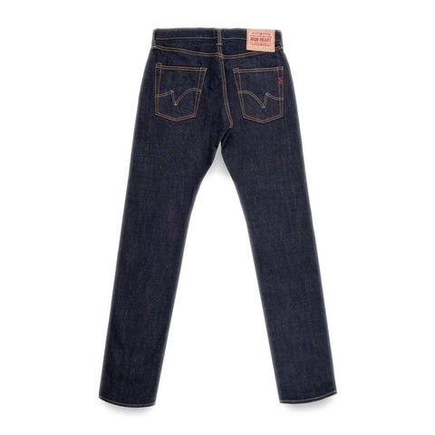 Iron Heart IH-777N in 17oz natural indigo selvedge denim jeans available at Rugged Gentlemen Shoppe