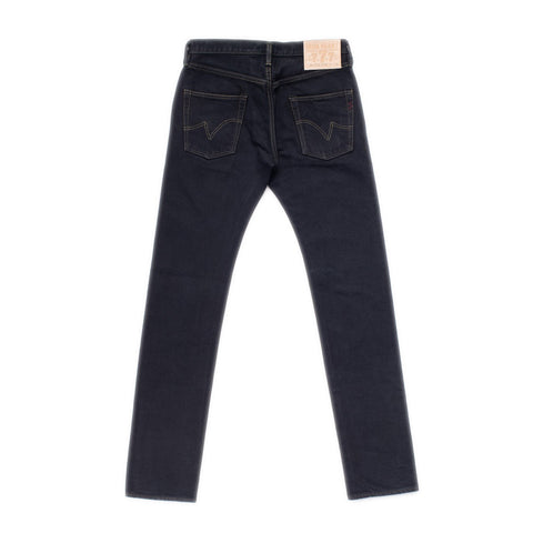 Iron Heart IH-777S-21od in 21oz indigo overdyed black selvedge denim jeans available at Rugged Gentlemen Shoppe