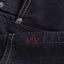 Iron Heart IH-777S-21od in 21oz indigo overdyed black selvedge denim jeans available at Rugged Gentlemen Shoppe