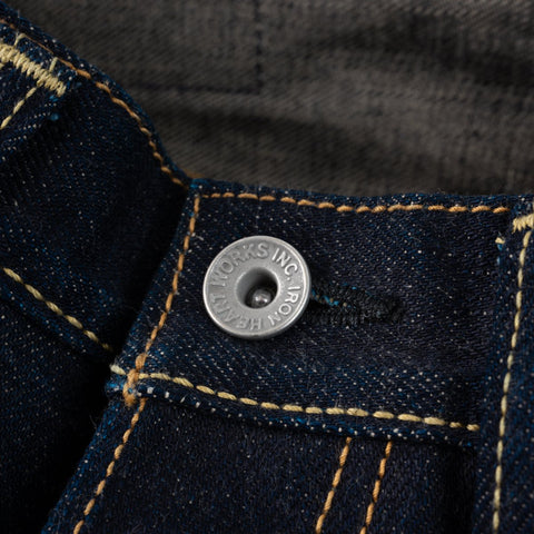 Iron Heart IH-888S-18 in 18oz Japanese vintage selvedge denim jeans available at Rugged Gentlemen Shoppe