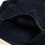 Iron Heart IH-888S-21od indigo overdyed black in 21oz selvedge denim jeans available at Rugged Gentlemen Shoppe