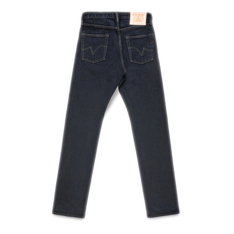 Iron Heart IH-888S-21od indigo overdyed black in 21oz selvedge denim jeans available at Rugged Gentlemen Shoppe