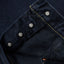 Iron Heart IH-888S-21od indigo overdyed black in 21oz selvedge denim jeans available at Rugged Gentlemen Shoppe