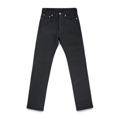 Iron Heart IH-888S-SB 21oz superblack non-fade selvedge denim jeans available at Rugged Gentlemen Shoppe