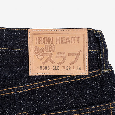 Iron Heart IH-888S-SLB 16oz slubby selvedge denim jeans available at Rugged Gentlemen Shoppe