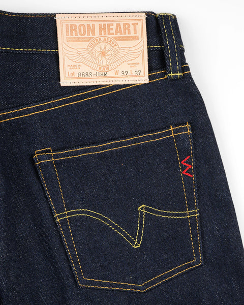 Iron Heart IH-888S-UHR-21/23oz selvedge denim jeans available at Rugged Gentlemen Shoppe