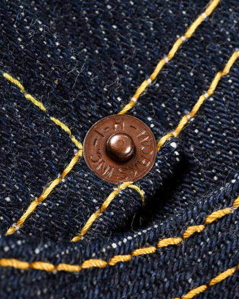 Iron Heart IH-888S-UHR-21/23oz selvedge denim jeans available at Rugged Gentlemen Shoppe
