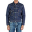 Ironheart IHJ-139-IND selvedge denim type II jacket 19oz front view model wearing in Rugged Gentlemen Shoppe Singapore