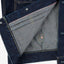 Ironheart IHJ-139-IND selvedge denim type II jacket 19oz underside close-up in Rugged Gentlemen Shoppe Singapore