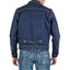 Ironheart IHJ-139-IND selvedge denim type II jacket 19oz back view model wearing in Rugged Gentlemen Shoppe Singapore