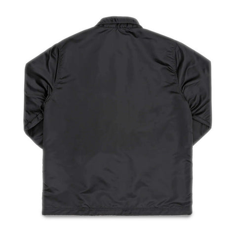 Iron Heart IHJ-160-BLK nylon coach jacket of 4.8oz in Black available at Rugged Gentlemen Shoppe