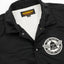 Iron Heart IHJ-160-BLK nylon coach jacket of 4.8oz in Black available at Rugged Gentlemen Shoppe