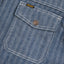 Iron Heart IHJ-164-BLU herringbone work jacket 10.5oz selvedge denim jeans available at Rugged Gentlemen Shoppe