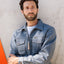 Iron Heart IHJ-164-BLU herringbone work jacket 10.5oz selvedge denim jeans available at Rugged Gentlemen Shoppe