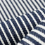 Iron Heart IHSH-07-IND hickory stripe western shirt fabric close-up view in Rugged Gentlemen Shoppe Singapore