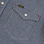 Iron Heart IHSH-07-IND hickory stripe western shirt pocket view in Rugged Gentlemen Shoppe Singapore
