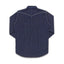 Iron Heart IHSH-227-IND 12oz CPO Wabash Shirt back view in Rugged Gentlemen Shoppe