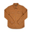 Iron Heart IHSH-422-BRN 17oz Cotton Duck CPO Shirt available at Rugged Gentlemen Shoppe Singapore