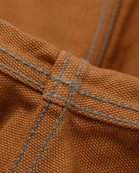 Iron Heart IHSH-422-BRN 17oz Cotton Duck CPO Shirt available at Rugged Gentlemen Shoppe Singapore