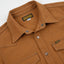 Iron Heart IHSH-422-BRN 17oz Cotton Duck CPO Shirt available at Rugged Gentlemen Shoppe Singapore