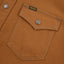 Iron Heart IHSH-422-BRN 17oz Cotton Duck CPO Shirt available at Rugged Gentlemen Shoppe Singapore