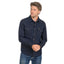 Iron Heart IHSH-437-IND Dobby Cloth CPO Shirt in indigo in 13.5oz selvedge denim jeans available at Rugged Gentlemen Shoppe