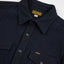 Iron Heart IHSH-437-IND Dobby Cloth CPO Shirt in indigo in 13.5oz selvedge denim jeans available at Rugged Gentlemen Shoppe