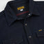 Iron Heart IHSH-437-IND Dobby Cloth CPO Shirt in indigo in 13.5oz selvedge denim jeans available at Rugged Gentlemen Shoppe