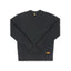 Iron Heart IHSW-86-BLK Heavyweight Thermal Crew Neck Sweater in Black available at Rugged Gentlemen Shoppe