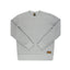 Iron Heart IHSW-86-GRY Heavyweight Thermal Crew Neck Sweater in grey available at Rugged Gentlemen Shoppe